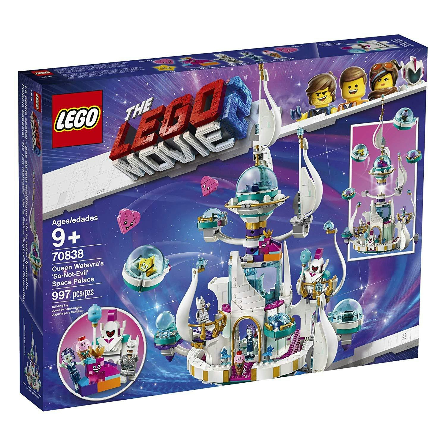 NEW LEGO THE LEGO MOVIE 2 70838 QUEEN WHATEVRA'S 'SO-NOT-EVIL' SPACE PALACE